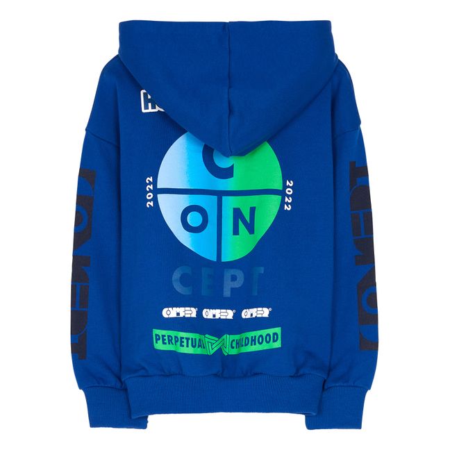 Hope Hoodie - Finger In The Nose x Ornamental Conifer Collaboration Blue