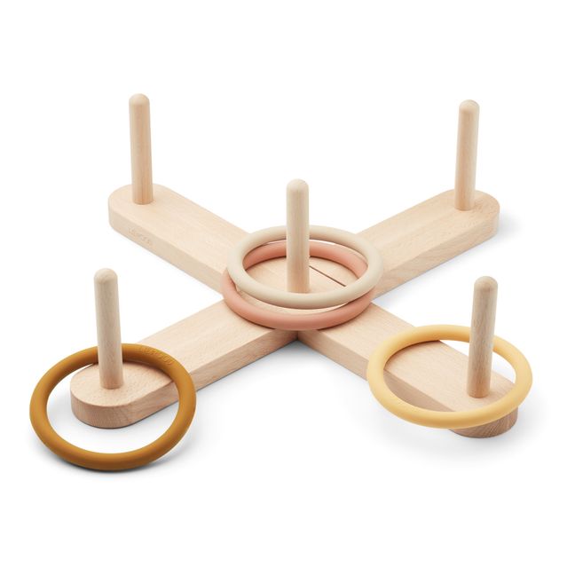Wooden Ring Toss Set | Pink