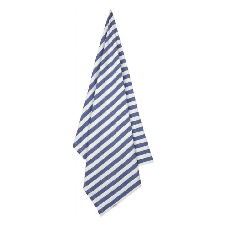 Macy Organic Cotton Beach Towel | Royal blue- Product image n°1