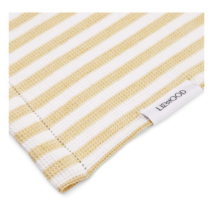 Macy Organic Cotton Beach Towel | Pale yellow- Product image n°2