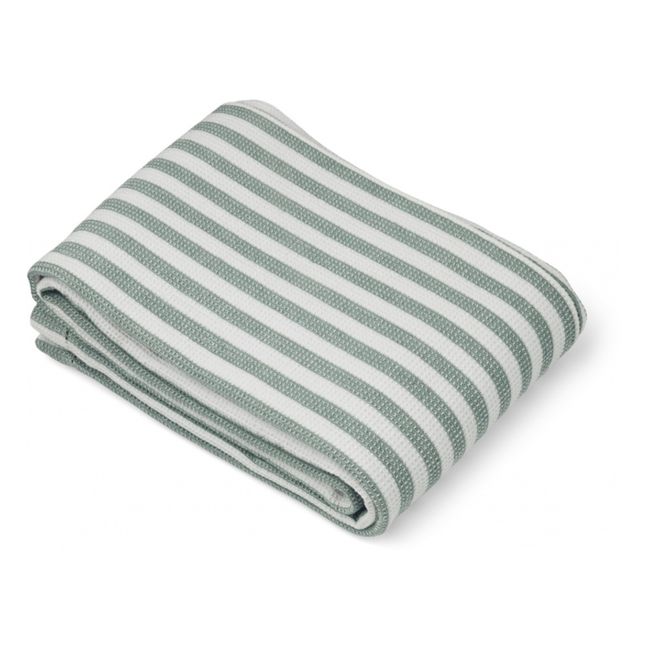Macy Organic Cotton Beach Towel Pale green