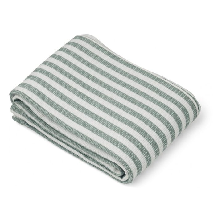 Macy Organic Cotton Beach Towel Pale green- Product image n°0