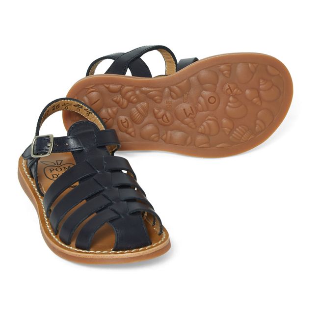 Sandalias Plage Stitch Dad | Azul Marino