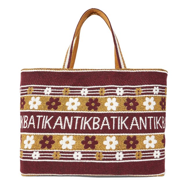 Cabas Mate Antik Batik Rouille
