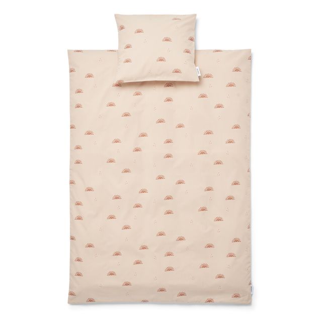 Organic Cotton Bedding Set | Pale pink