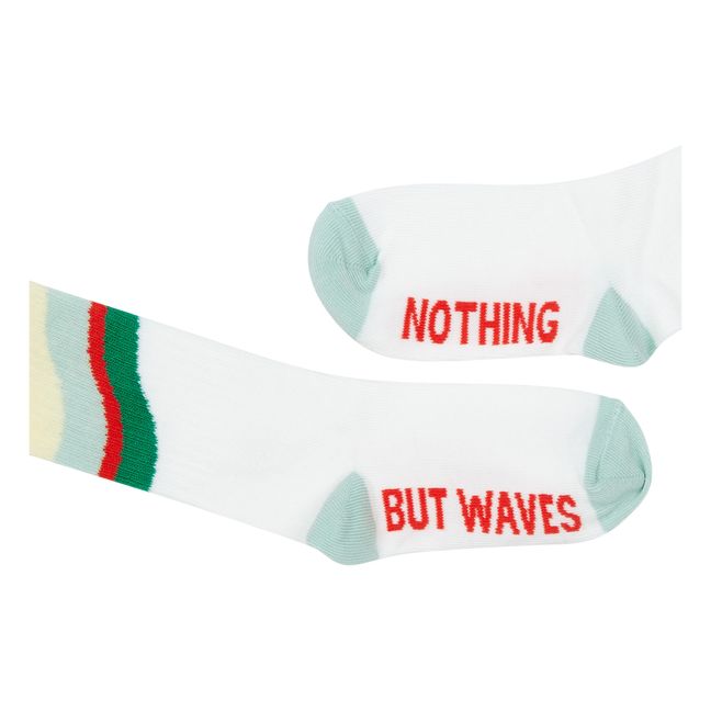 Wave Chaser Socks - Set of 2 White