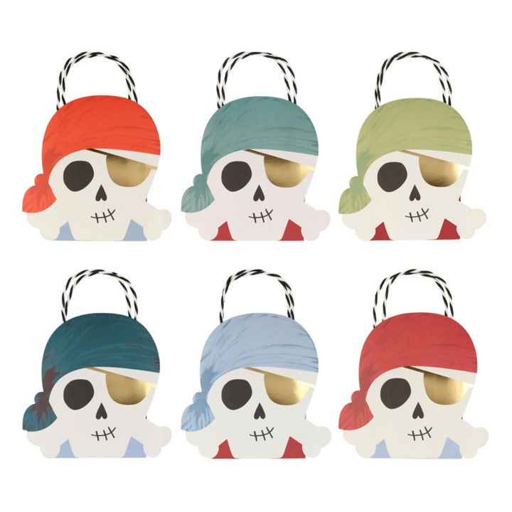 Sachet en papier anniversaire Pirates- Image produit n°0