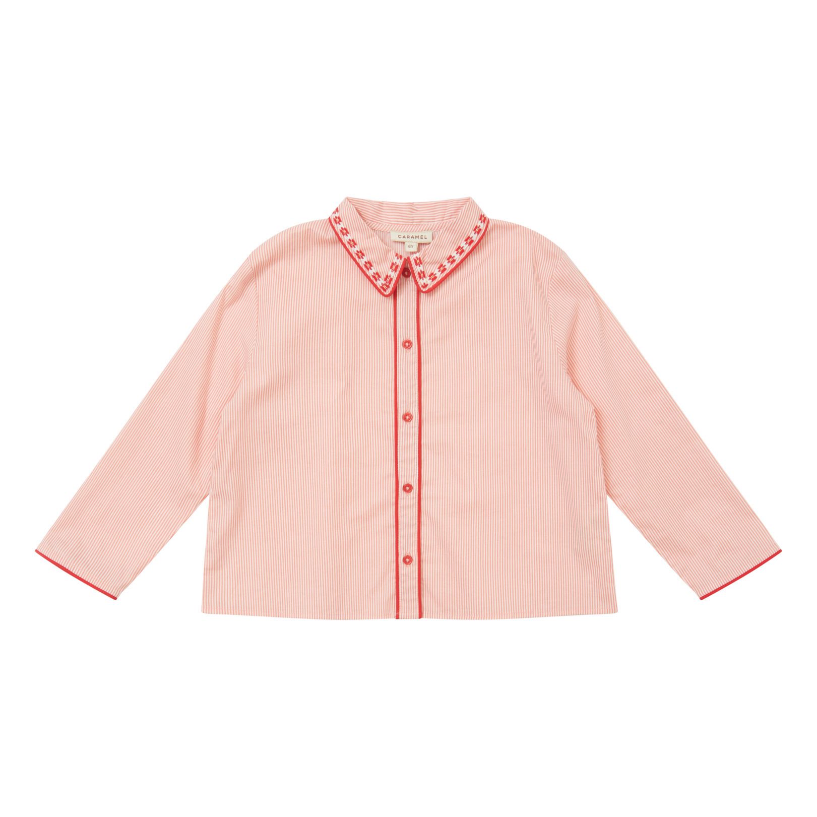 Puya Striped Blouse Pink- Product image n°0
