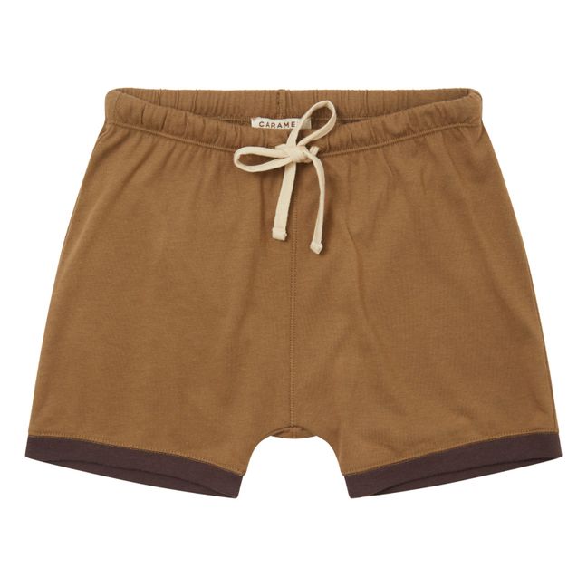 Alyxia Jersey Shorts Brown