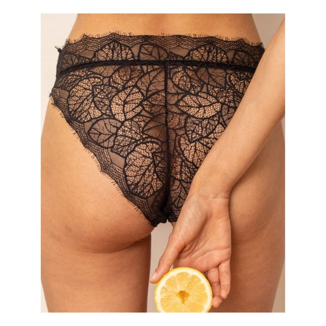 Culotte Dentelle Liao | Noir