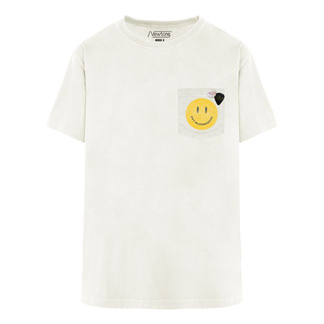 Smile T-shirt Weiß