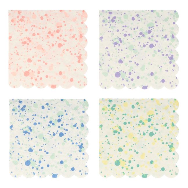 Small Speckled Paper Napkins