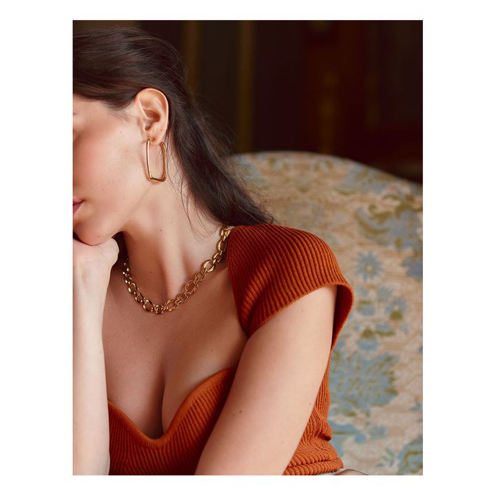 Collar de malla Georgia | Dorado- Imagen del producto n°2