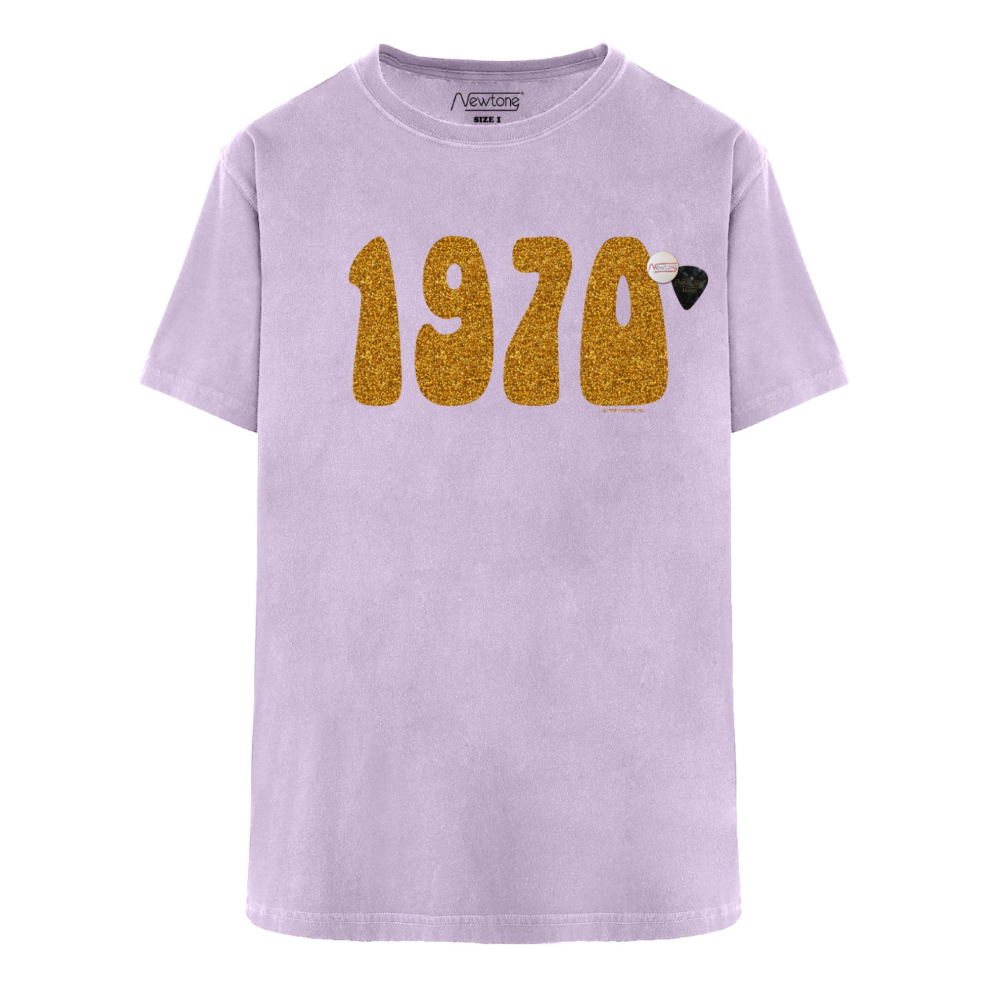 1970 T-shirt Lilac- Product image n°0