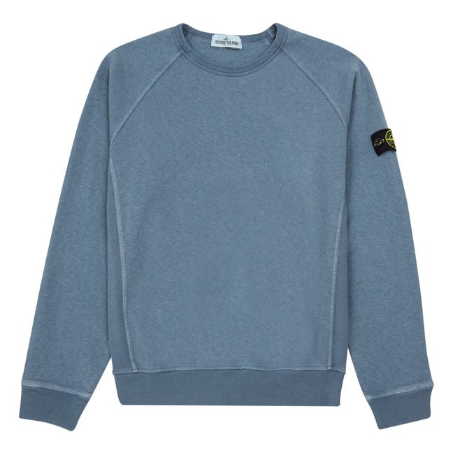 Plain Sweatshirt Azul