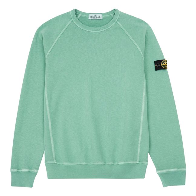 Plain Sweatshirt Verde
