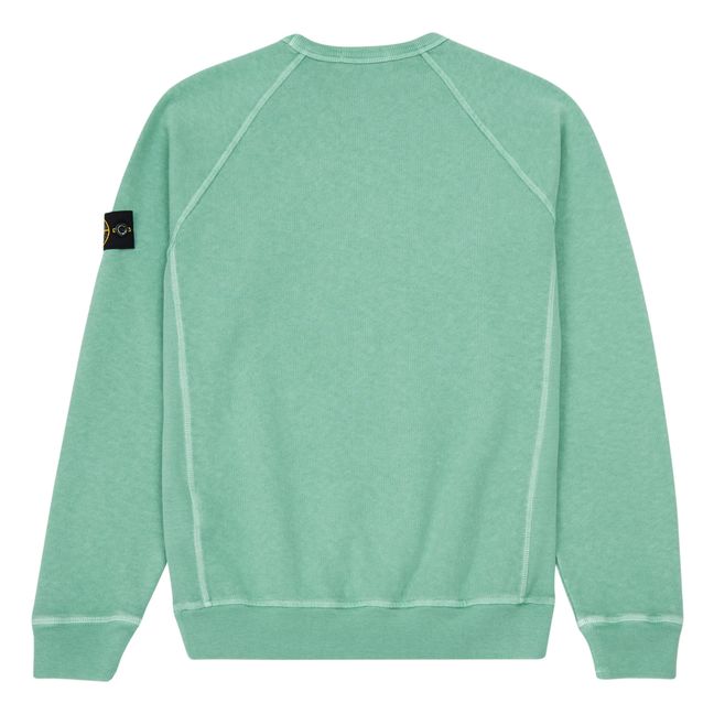 Plain Sweatshirt Green