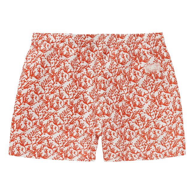 Coral Swim Trunks - Men’s Collection - Rosso