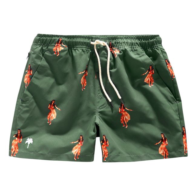 Honolulu Swim Trunks - Men’s Collection - Verde militare