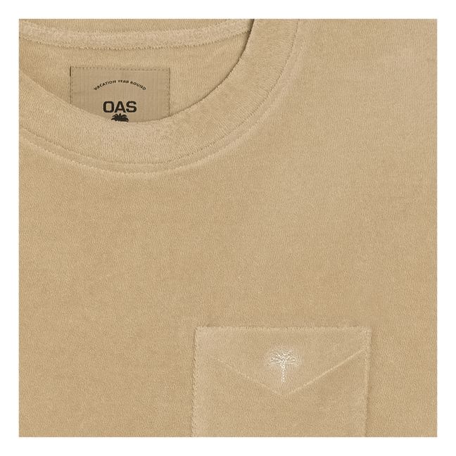 Terry Cloth T-shirt - Men’s Collection - Beige