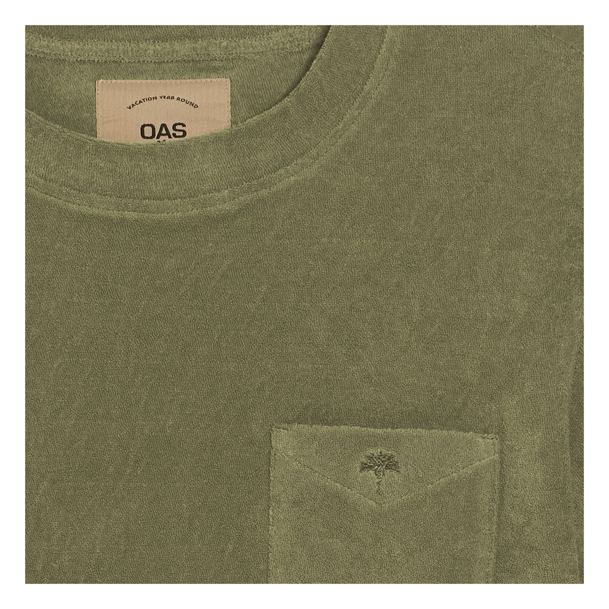 OAS - Terry Cloth T-shirt - Men's Collection - - Khaki | Smallable