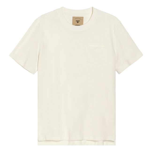 T-Shirt Frottee - Herrenkollektion  | Weiß