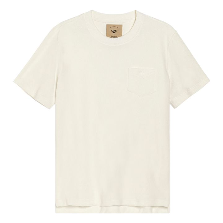 Terry Cloth T-shirt - Men’s Collection  | Weiß- Produktbild Nr. 0