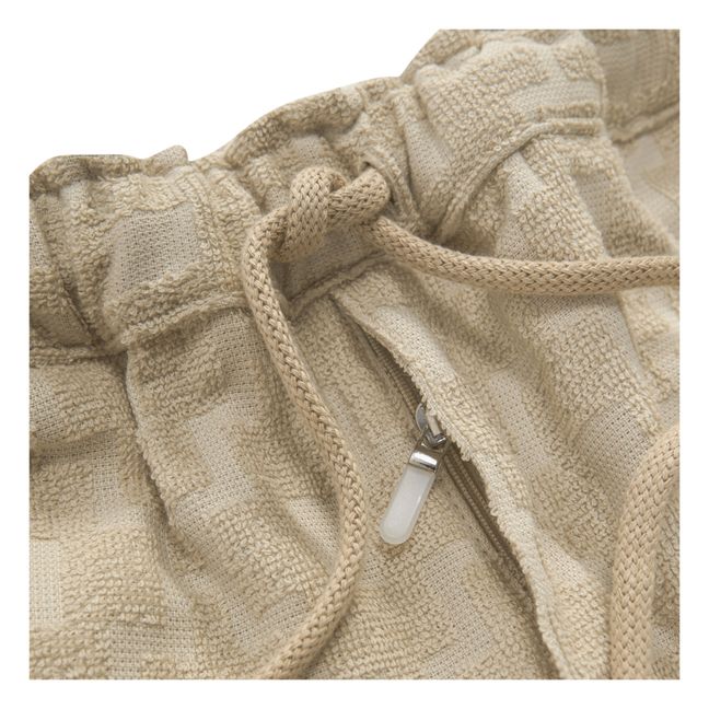 Machu Terry Cloth Shorts - Men’s Collection - Beige