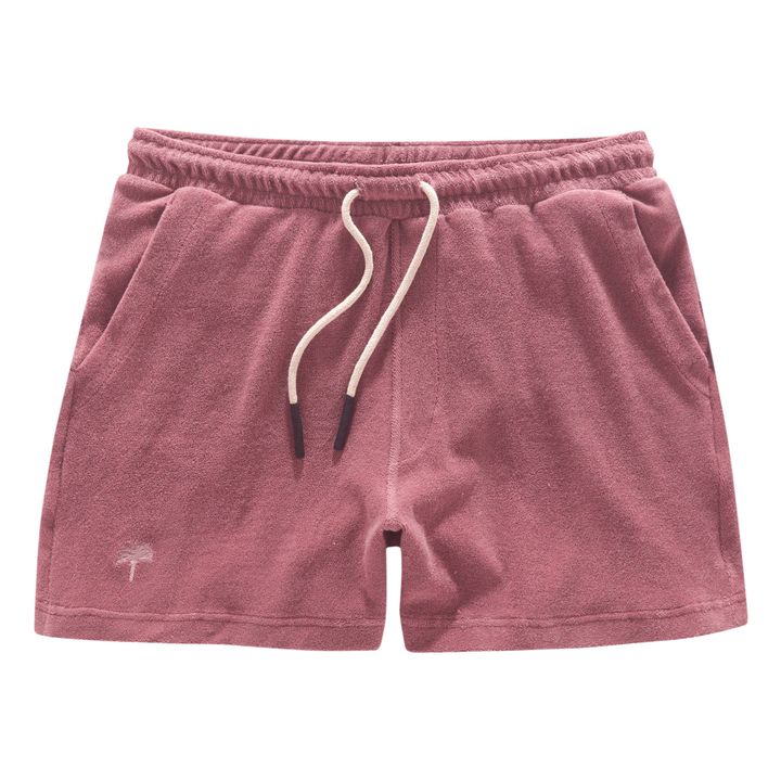 Terry Cloth Shorts - Men’s Collection - Ciruela- Imagen del producto n°0