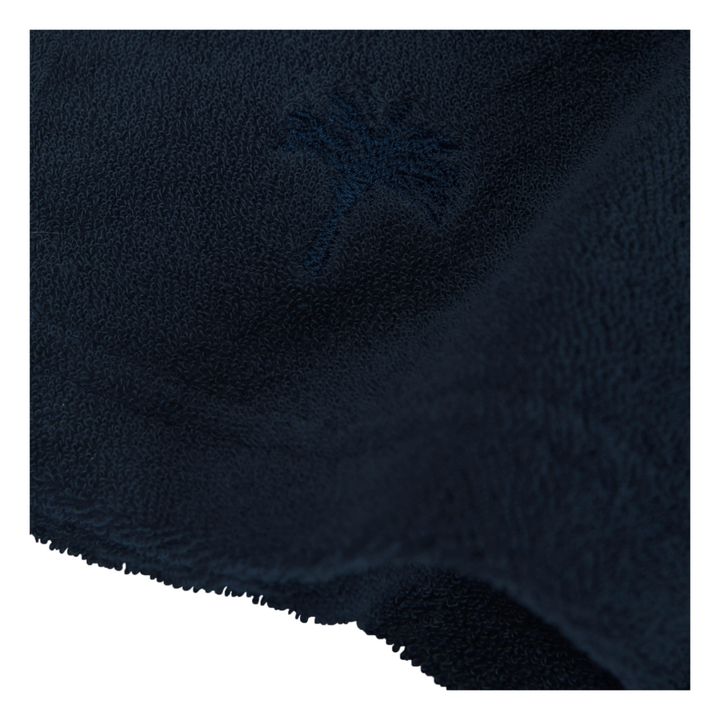 Terry Cloth Shorts | Navy blue- Product image n°1