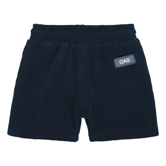 Pantaloncini in spugna | Blu marino