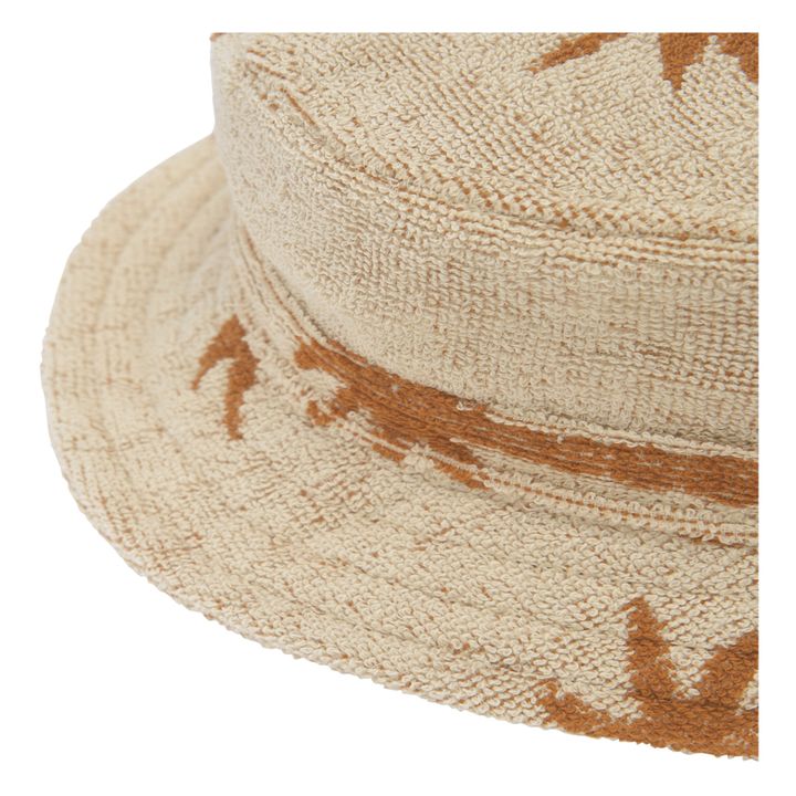 Palmy Terry Cloth Bucket Hat | Beige- Product image n°1