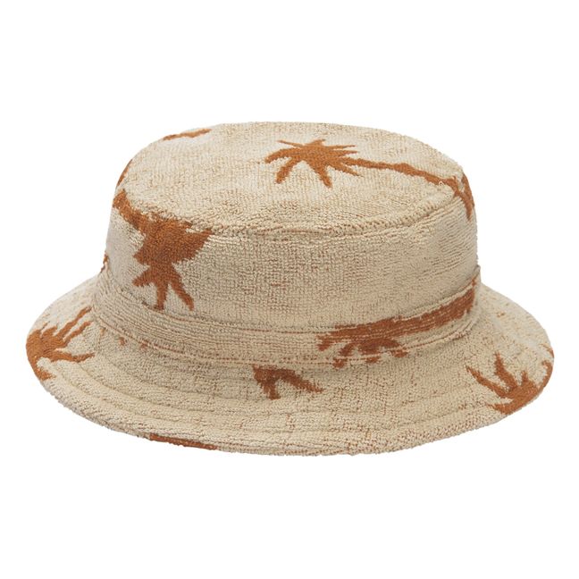 Palmy Terry Cloth Bucket Hat | Beige