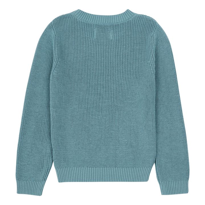 Jersey de algodón orgánico Azul Claro- Imagen del producto n°2