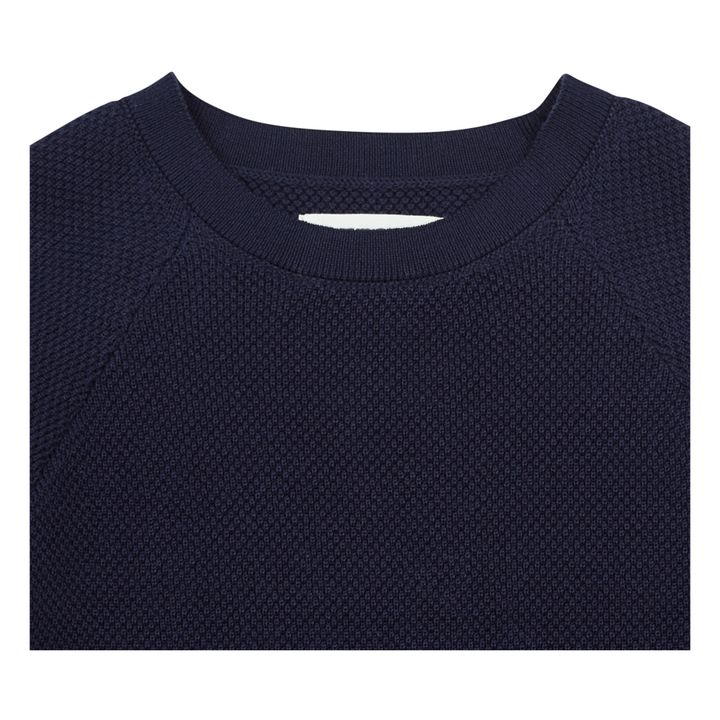 Camisetade algodón orgánico Azul Marino- Imagen del producto n°2