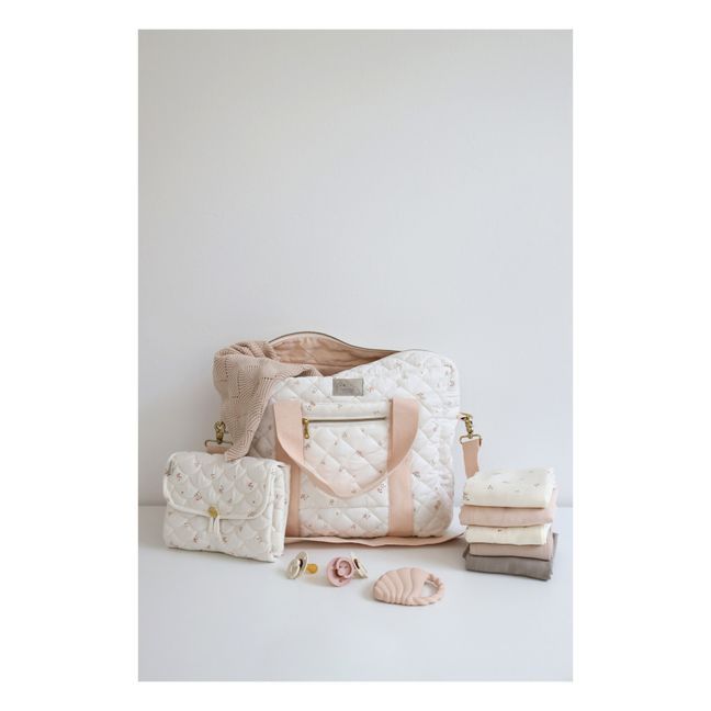 Sac à langer Poppies en coton bio