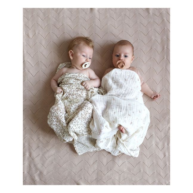 Lange Poppies en mousseline de coton bio