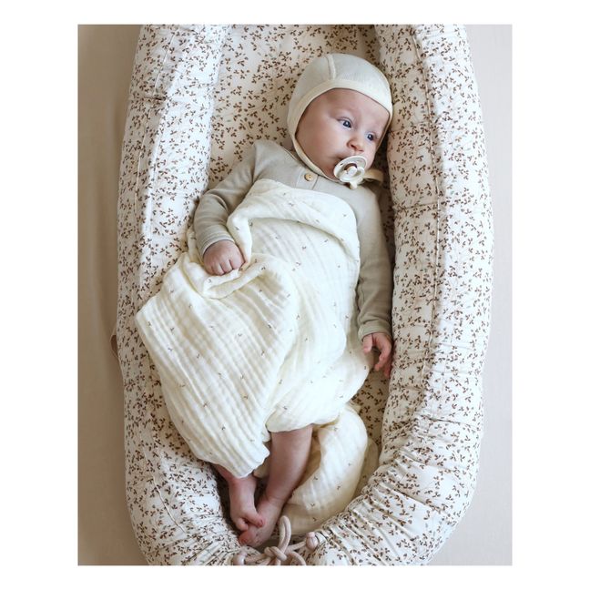 Cale-bébé en coton bio Lierre