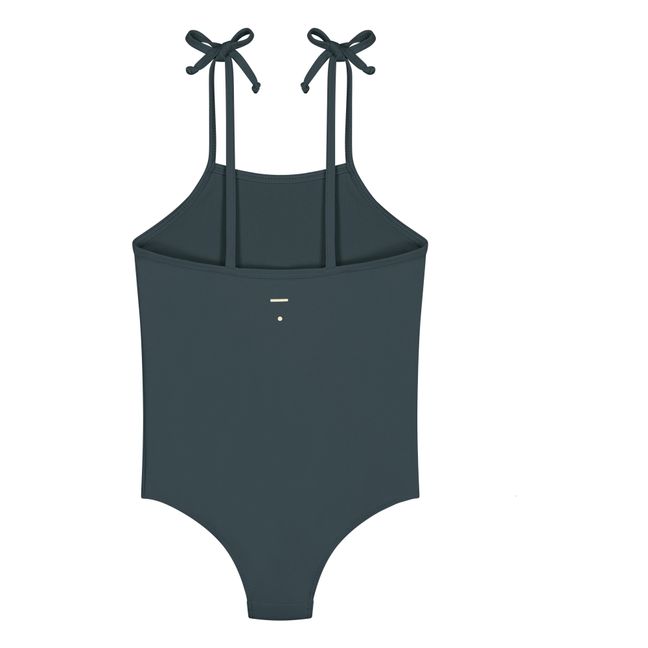Costume da bagno intero, materiale riciclato | Blu