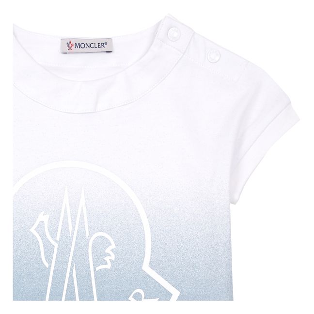 T-Shirt Dip Dye | Weiß