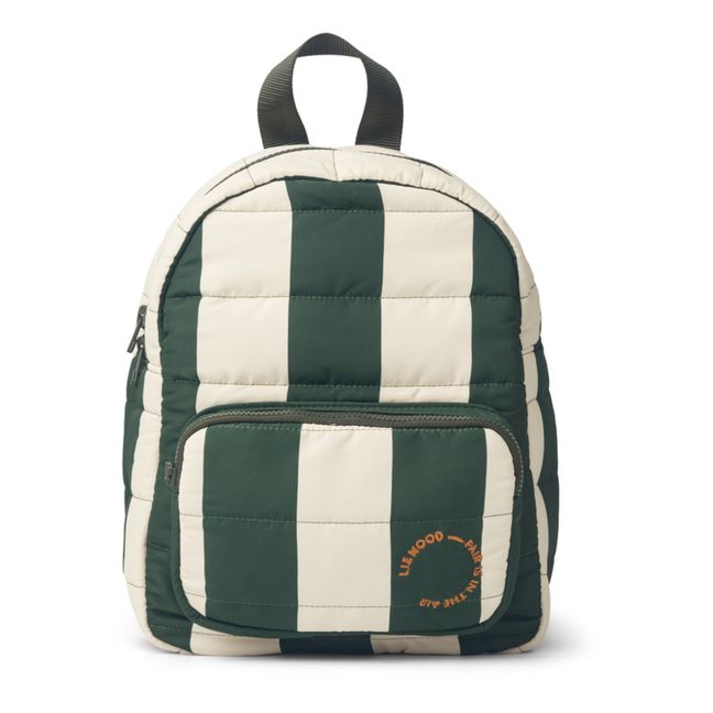 Sage Recycled Polyester Backpack Verde scuro