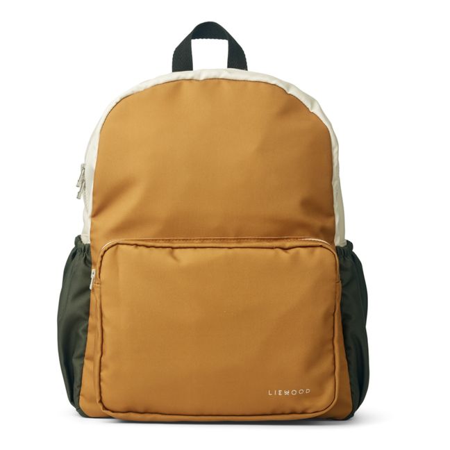 James Recycled Polyester Backpack Caramello