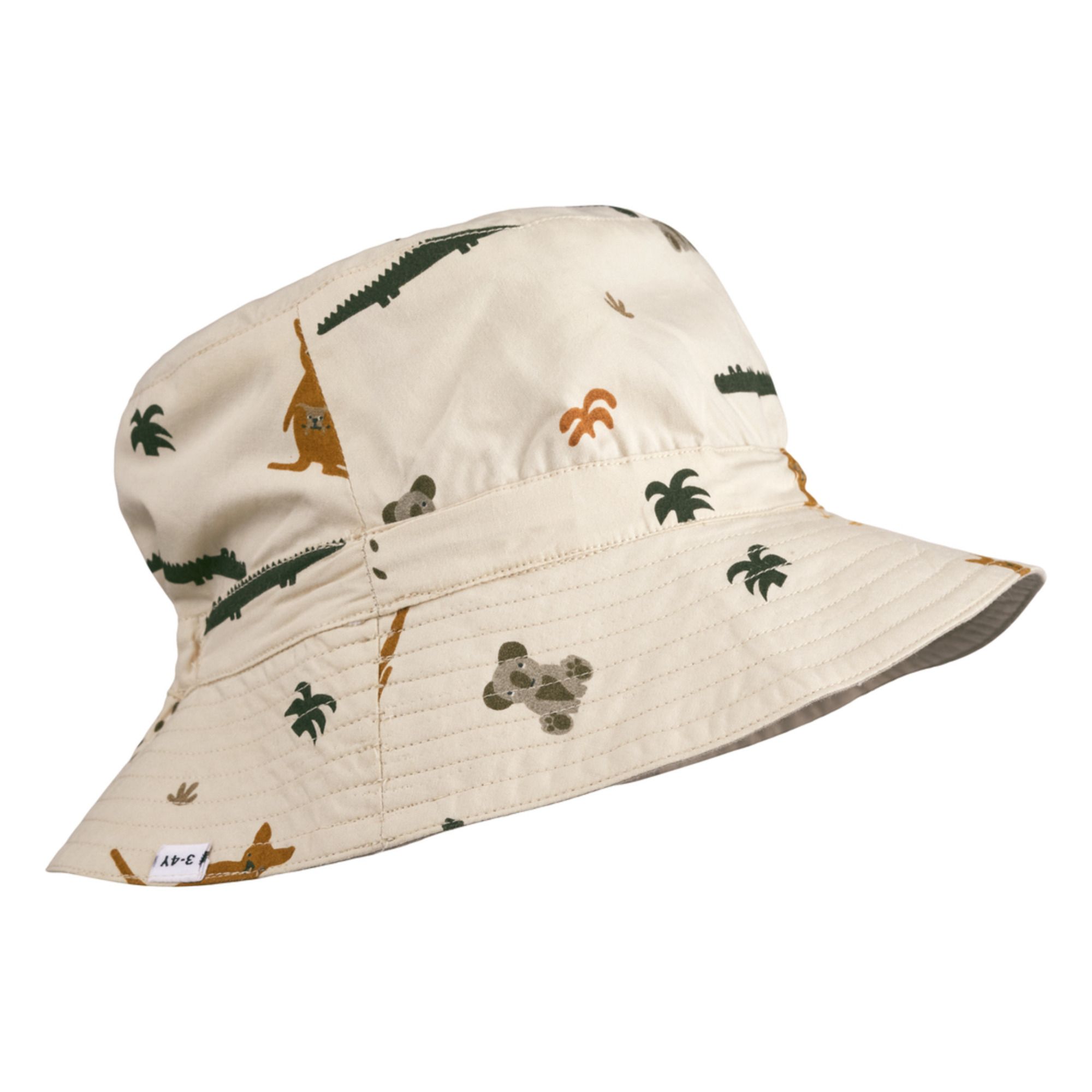 Liewood - Sander Sun Hat Aussie/Sea Shell - 9-12 Months - Cream