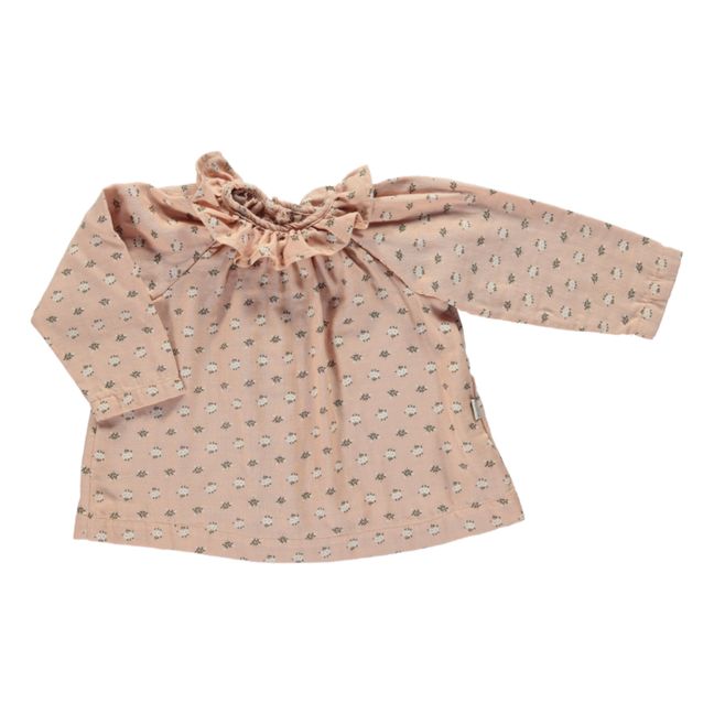 Blouse Double Gaze de Coton Bio Charme | Rose