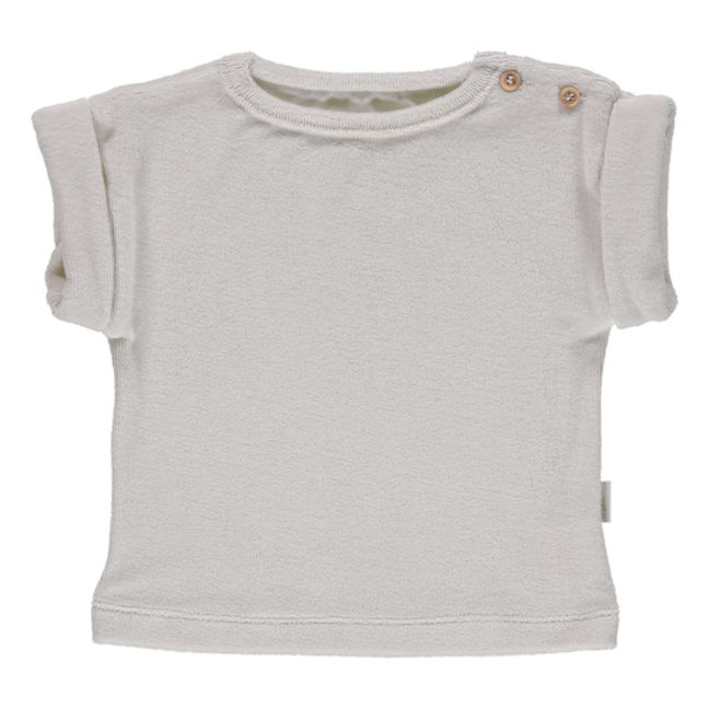 T-Shirt Bio-Baumwolle Lorbeerblatt  | Grau