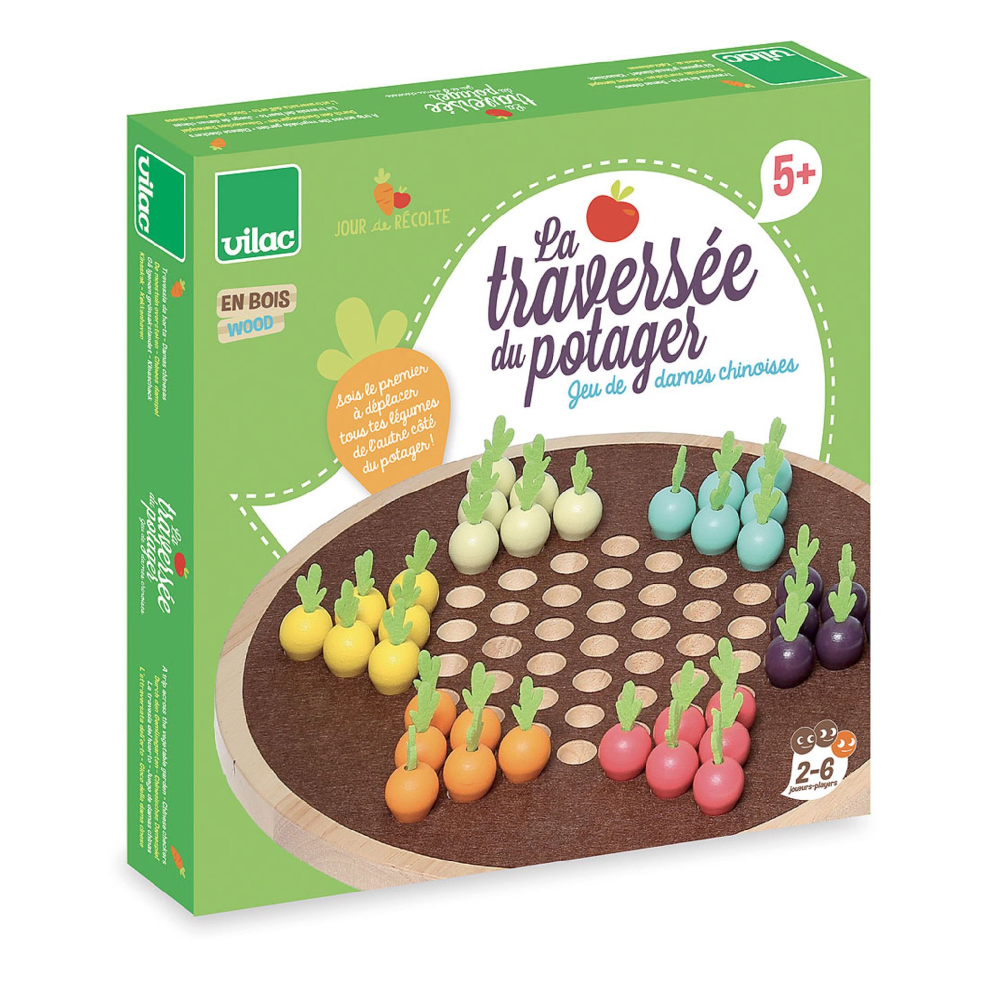 Veggie Patch Chinese Checkers- Product image n°4