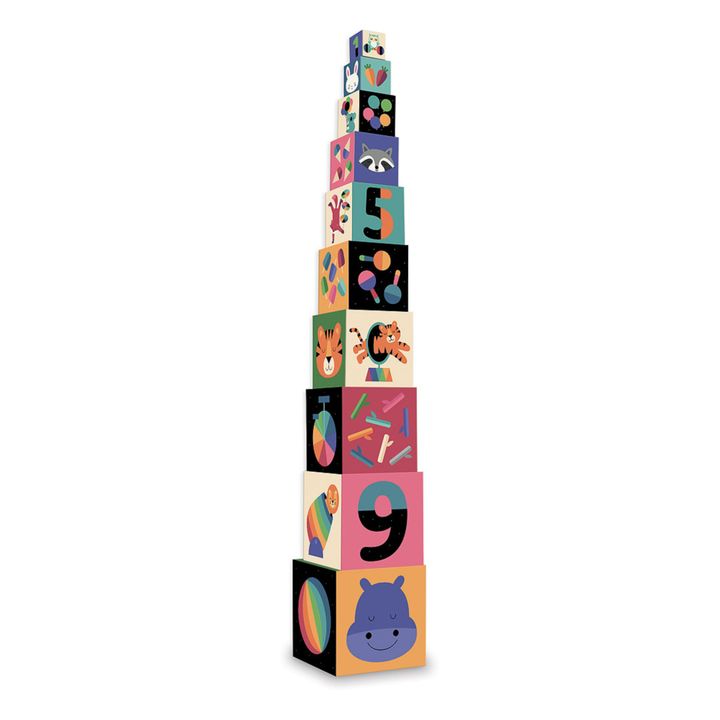 Rainbow Stacking Cubes- Product image n°3