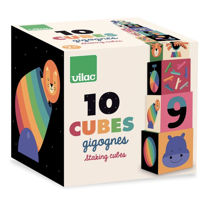 Rainbow Stacking Cubes- Product image n°5