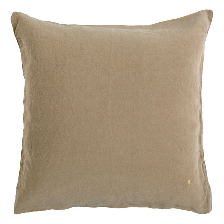 Mona Hemp Pillowcase Beige- Imagen del producto n°0