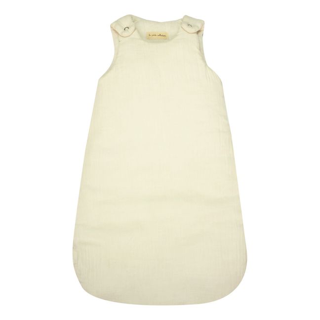 Cotton Gauze Baby Sleeping Bag  | Vanilla